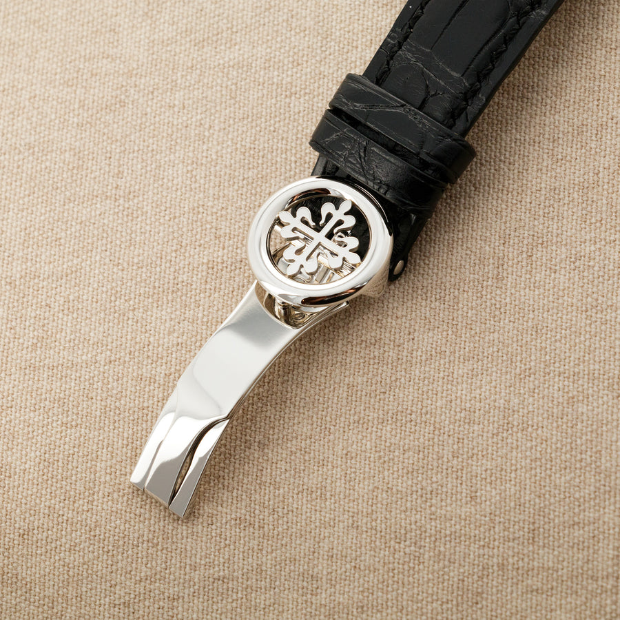 Patek Philippe Platinum Perpetual Split Seconds Chronograph Watch Ref. 5204