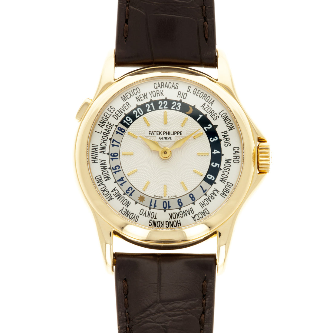 Patek Philippe Yellow Gold World Time Watch Ref. 5110