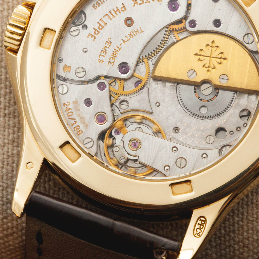 Patek Philippe Yellow Gold World Time Watch Ref. 5110