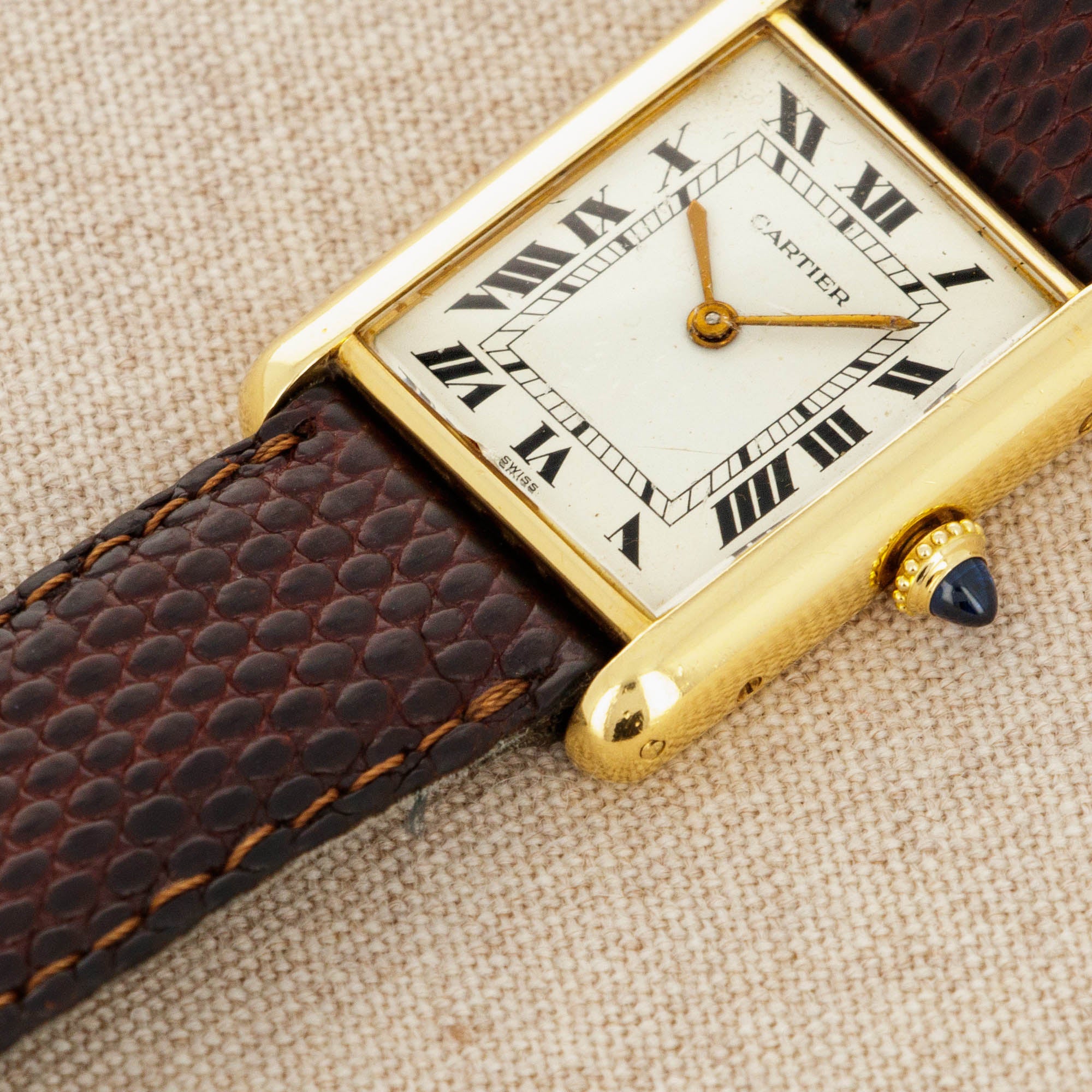 Cartier - Cartier Yellow Gold Tank Louis - The Keystone Watches