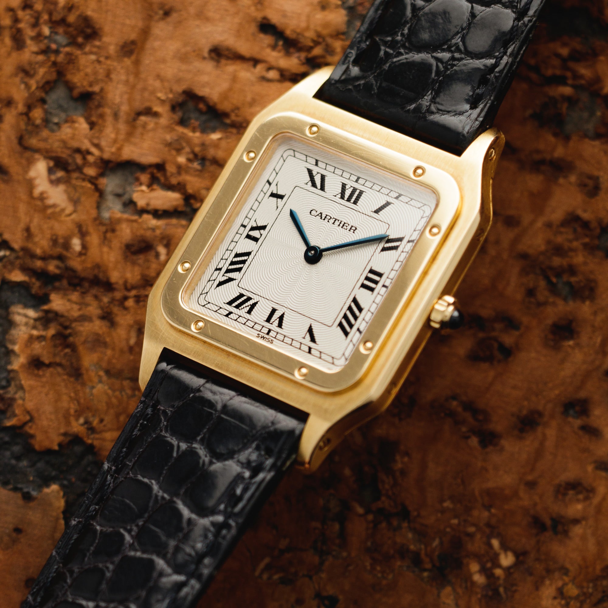 Cartier Santos 1576 18k YG – The Keystone Watches