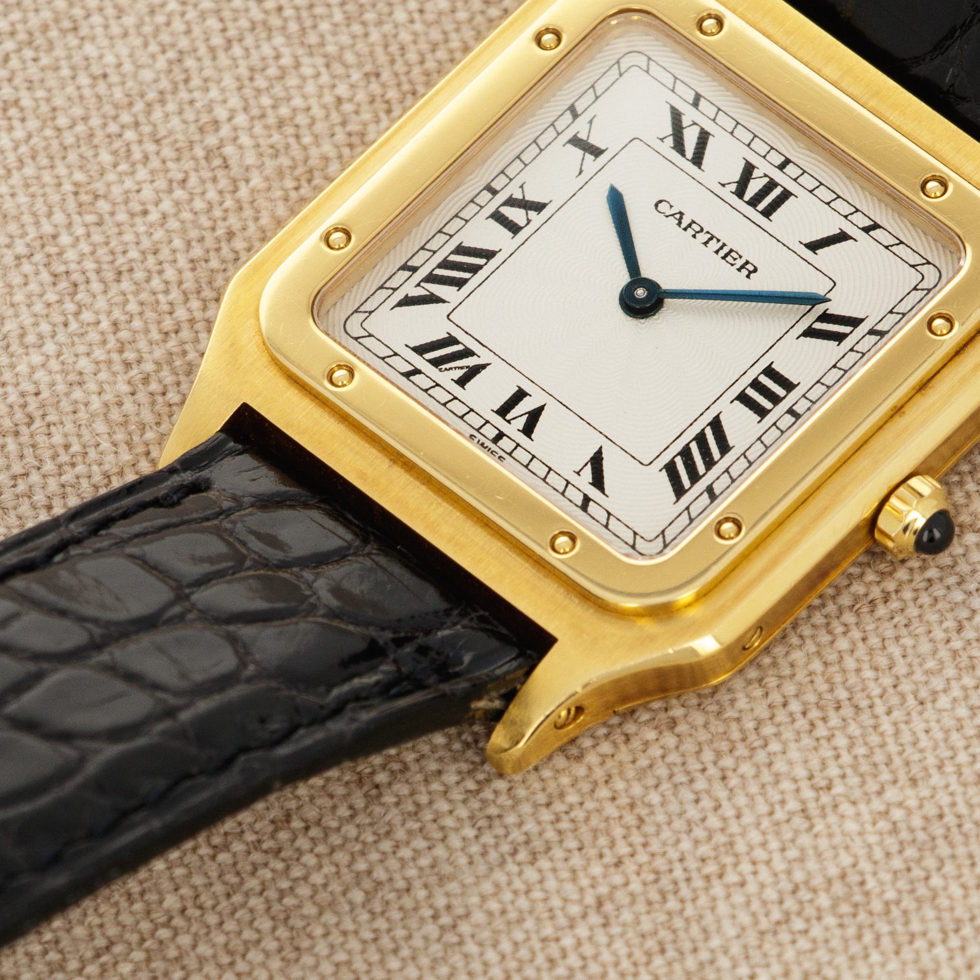 Cartier - Cartier Yellow Gold Santos Dumont Ref. 1576 - The Keystone Watches