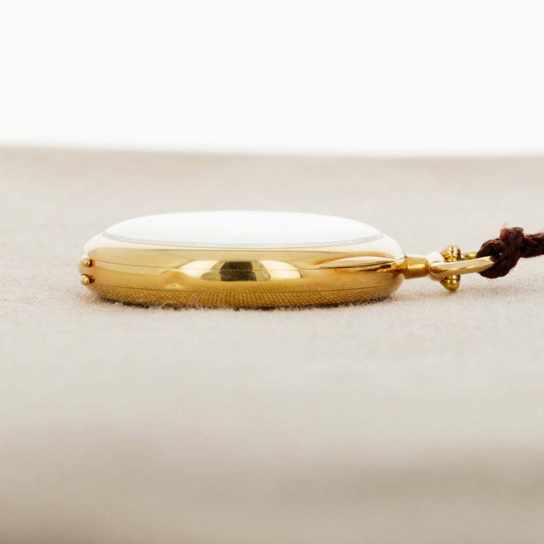 Patek Philippe Yellow Gold Pocket Watch with Original Paperwork