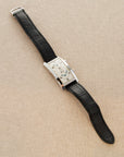 Cartier White Gold Tank Cintree Chinese Dual Time Ref. 2767