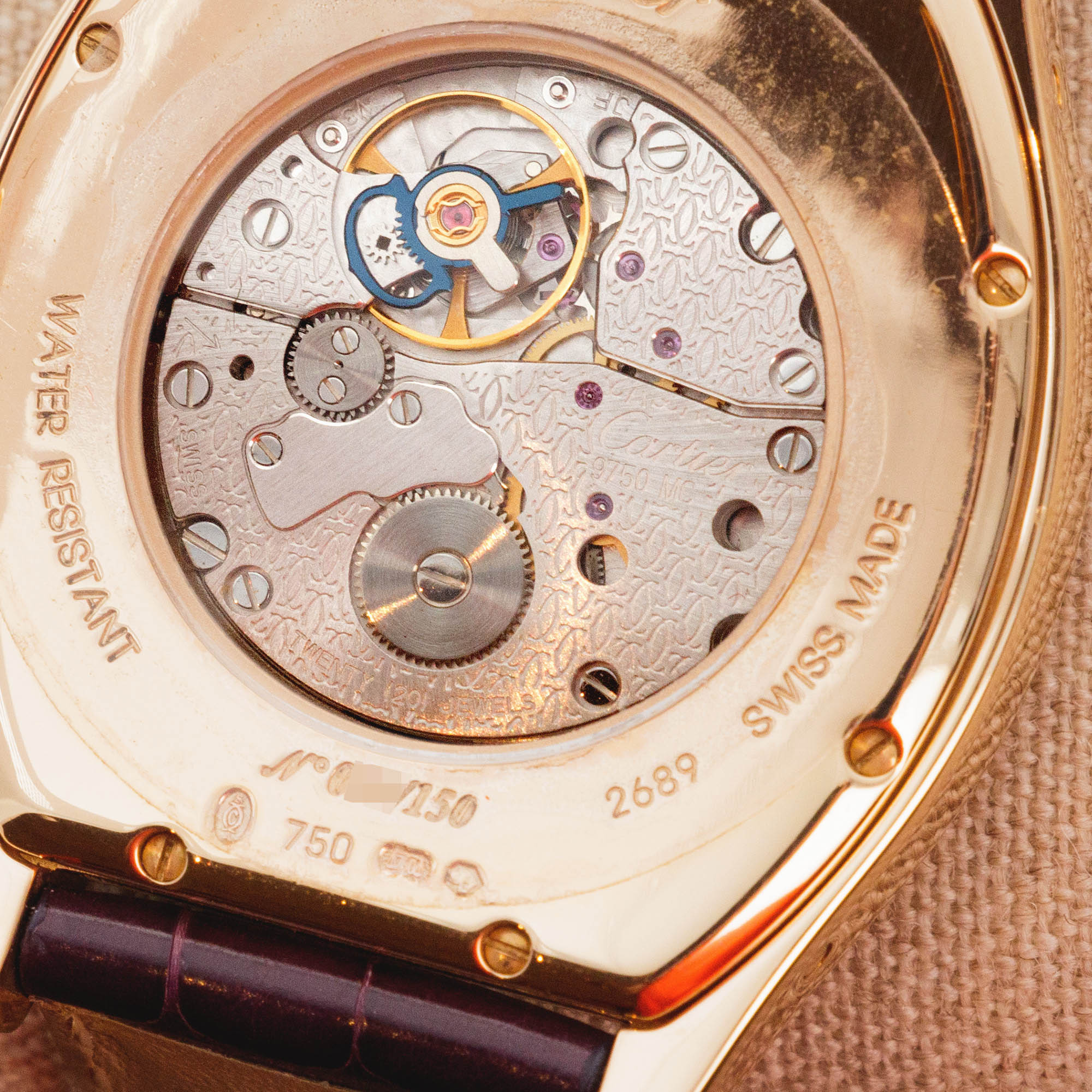 Cartier - Cartier Rose Gold Tortue Collection Privee Cartier Paris Ref. 2689 - The Keystone Watches