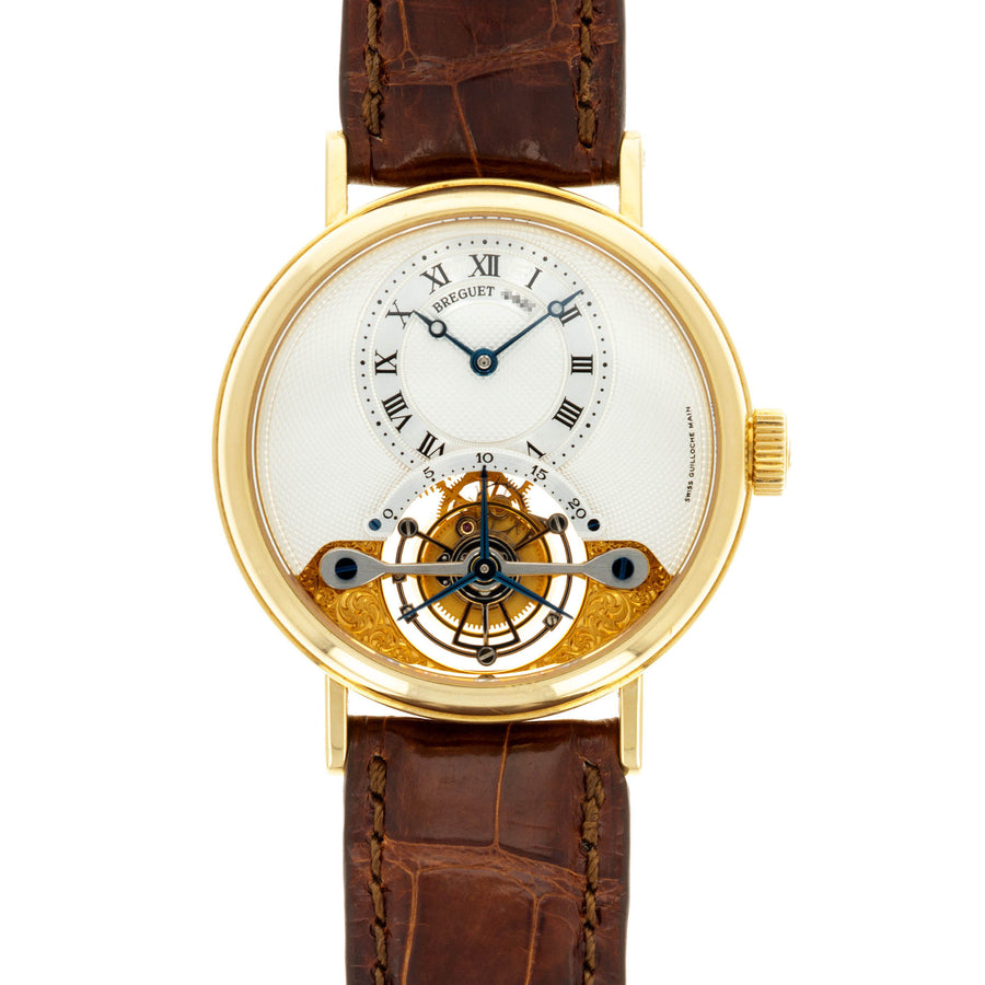 Breguet Yellow Gold Classique Complications Tourbillon Watch Ref. 3357