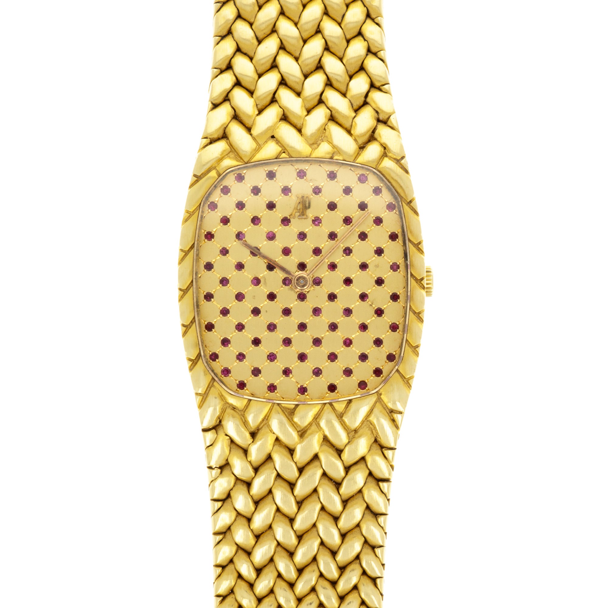 Audemars Piguet - Audemars Piguet Yellow Gold Cobra with Ruby Dial - The Keystone Watches