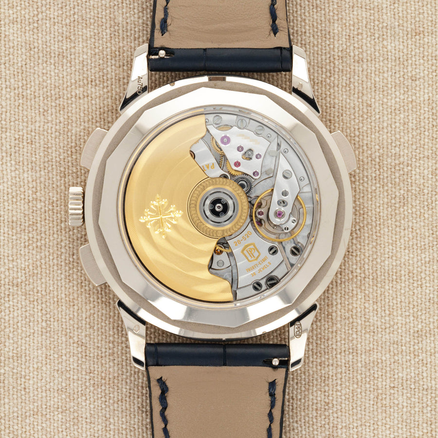 Patek Philippe White Gold World Time Chronograph Ref. 5930G