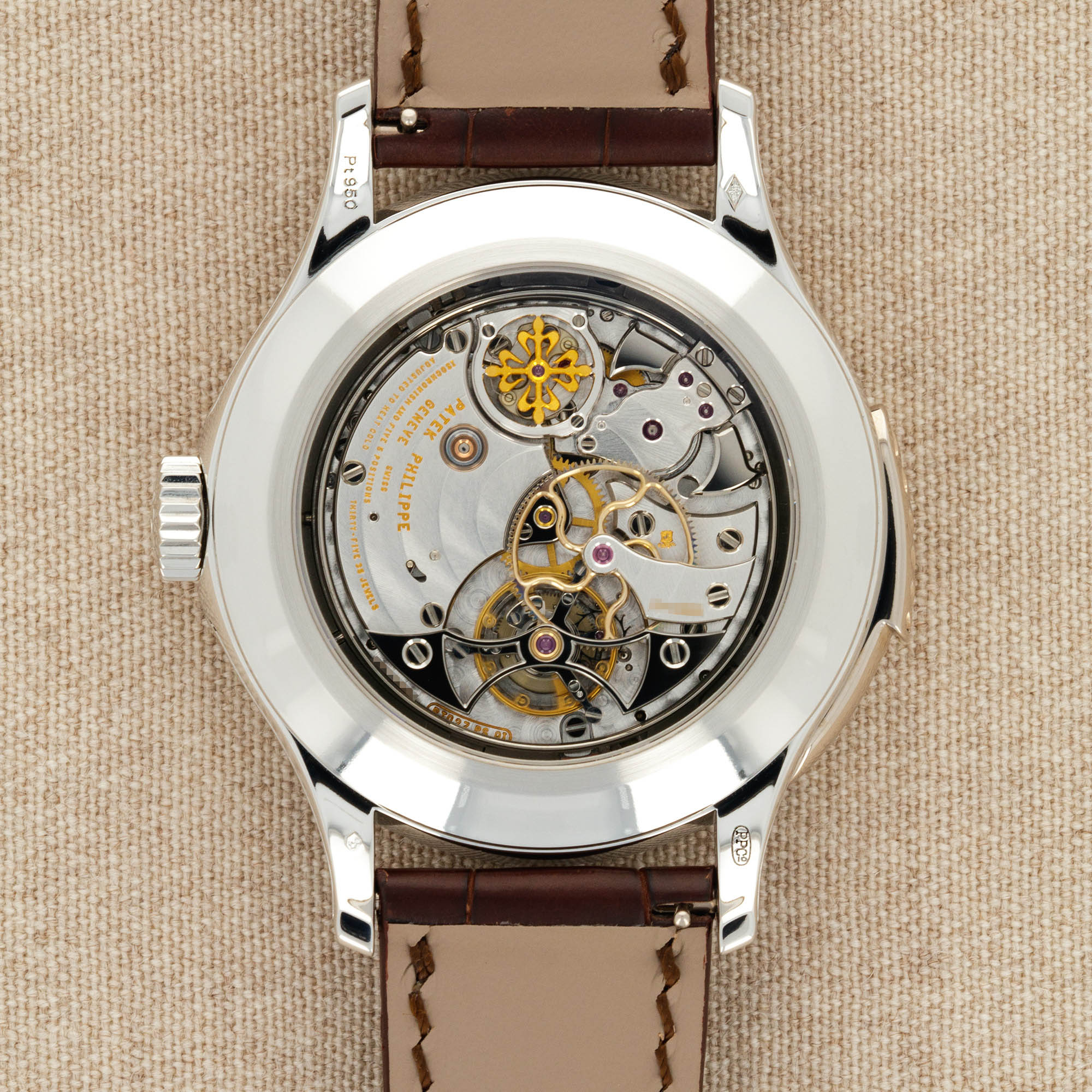Patek Philippe - Patek Philippe Platinum Grand Complications Minute Repeater Watch Ref. 5207 - The Keystone Watches