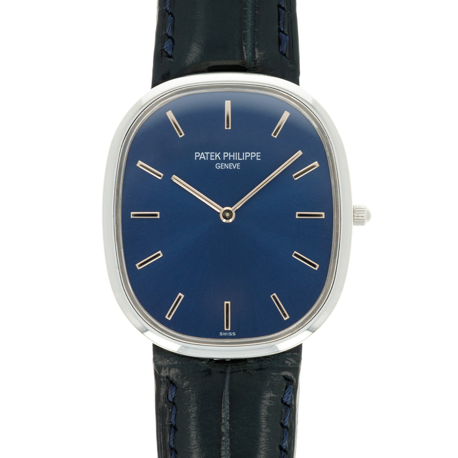 Patek Philippe Platinum Ellipse Watch Ref. 5738