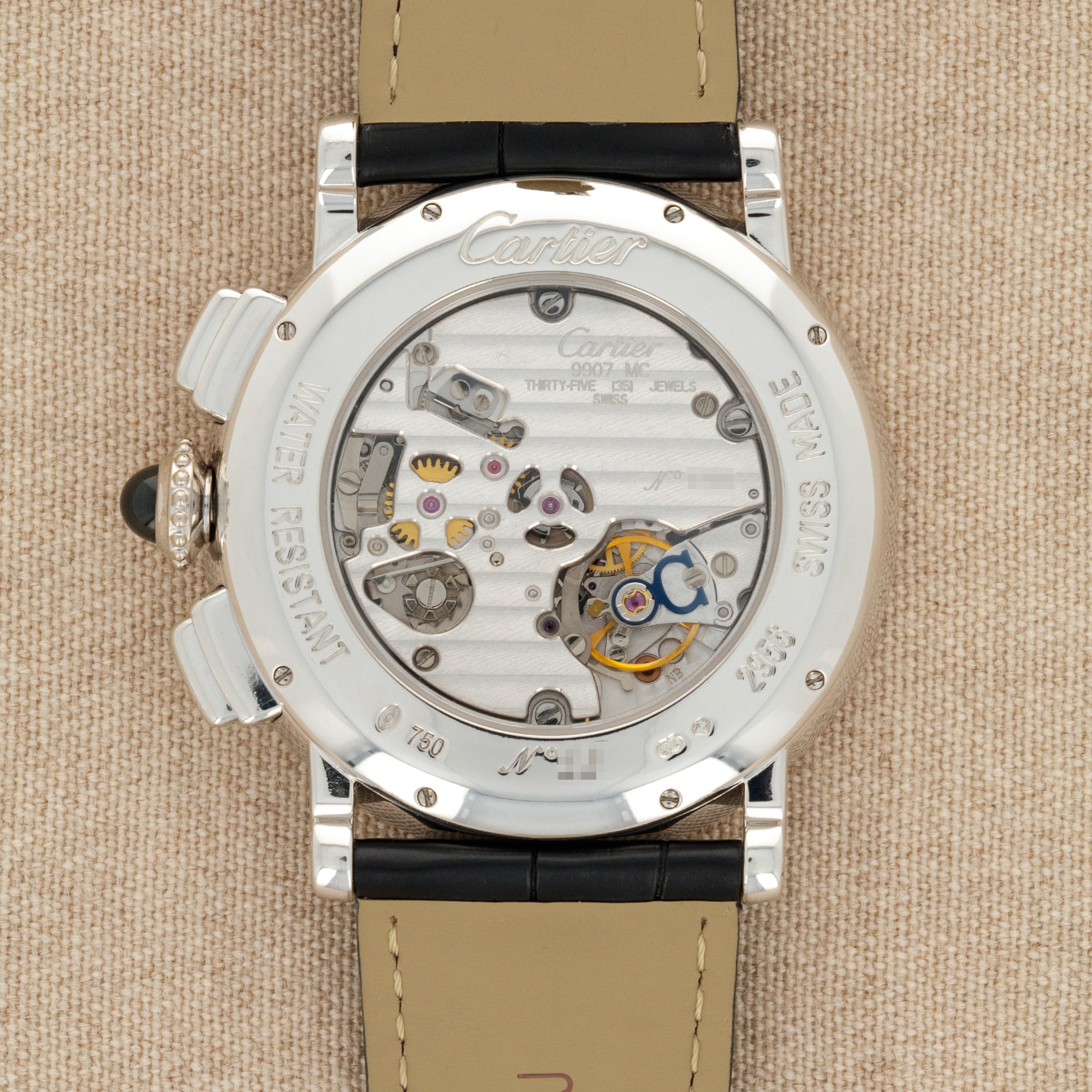 Cartier - Cartier White Gold Rotonde de Cartier Chronograph Ref. 2956 - The Keystone Watches