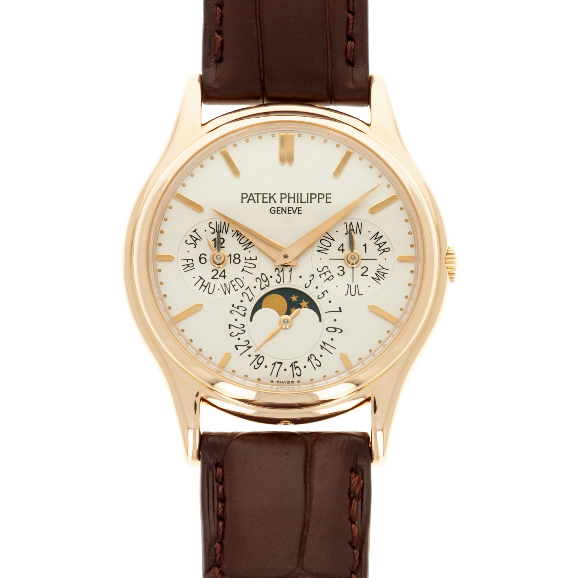 Patek Philippe - Patek Philippe Rose Gold Perpetual Calendar Watch Ref. 5140 - The Keystone Watches