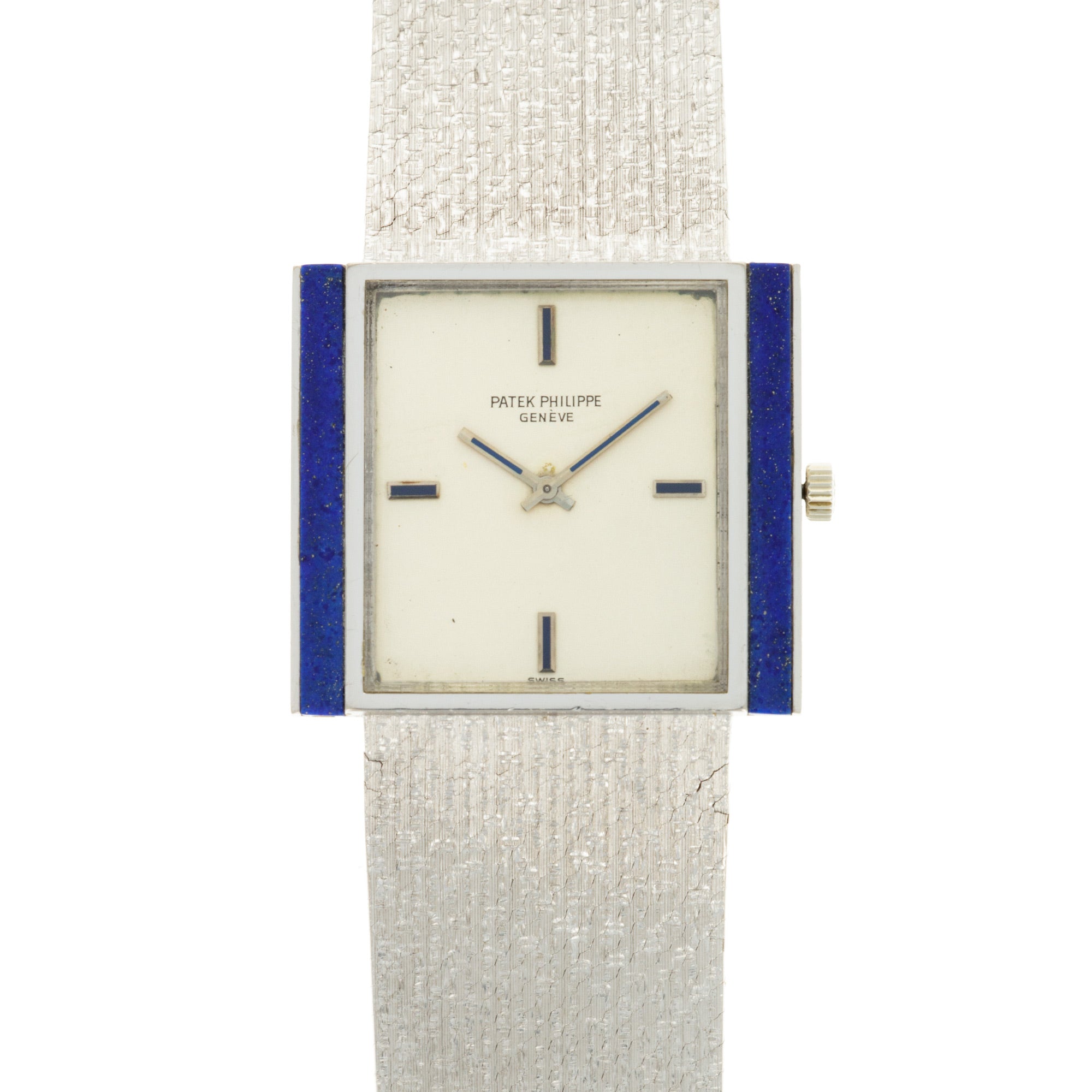 Patek Philippe - Patek Philippe White Gold Lapis Watch Ref. 3578 - The Keystone Watches