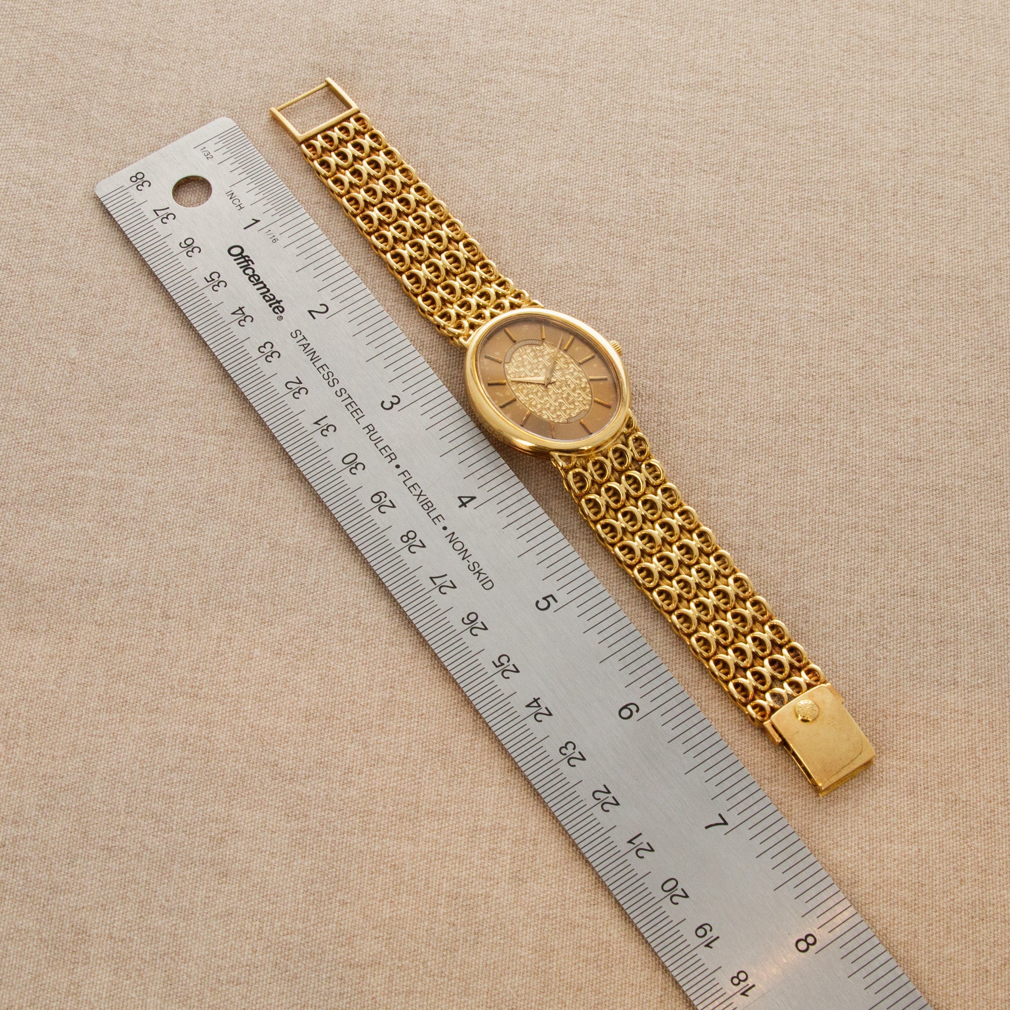 Patek Philippe Yellow Gold Bracelet Watch Ref. 3598