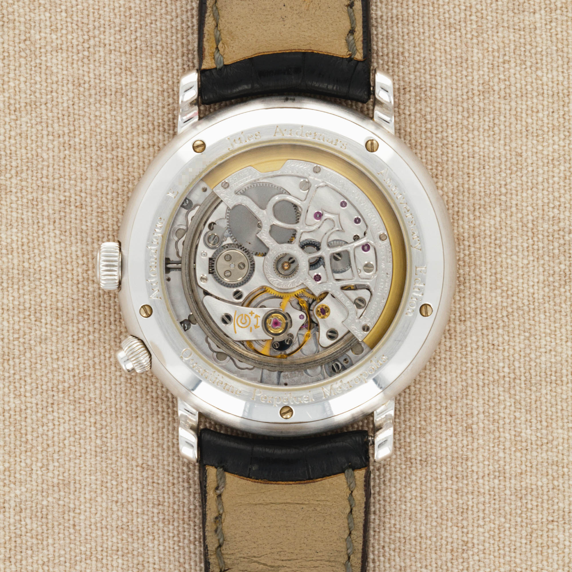 Audemars Piguet - Audemars Piguet White Gold Quantieme Perpetual Metropolis Anniversary Edition Ref. 25962 - The Keystone Watches