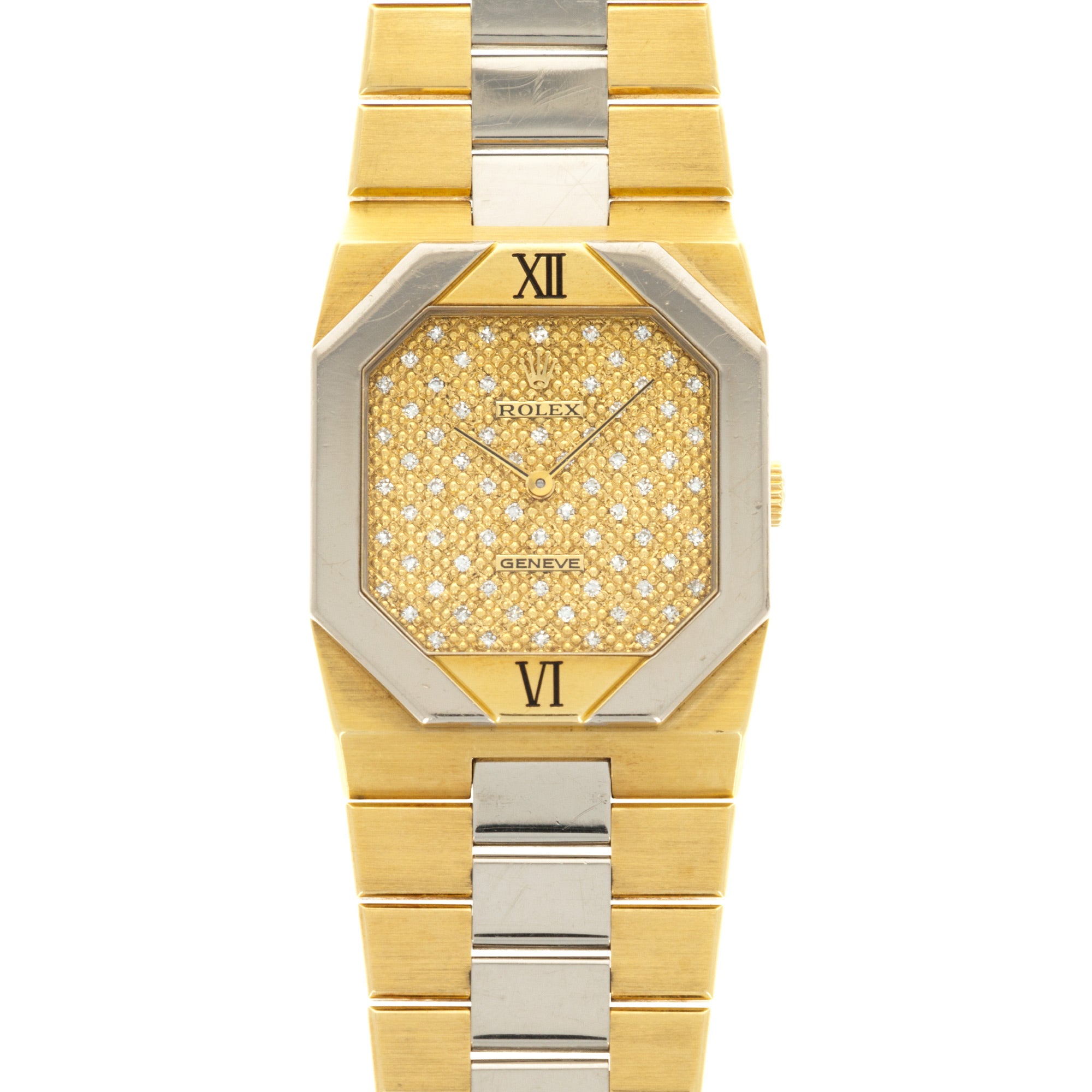 Rolex - Rolex Yellow & White Gold Diamond Cellini Watch Ref. 5151 - The Keystone Watches