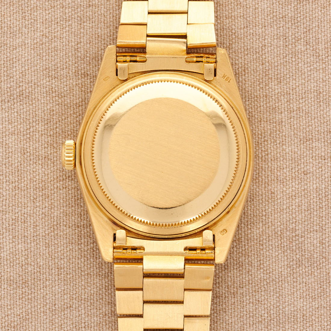 Rolex Yellow Gold Day-Date Ref. 18038 with Wood Dial