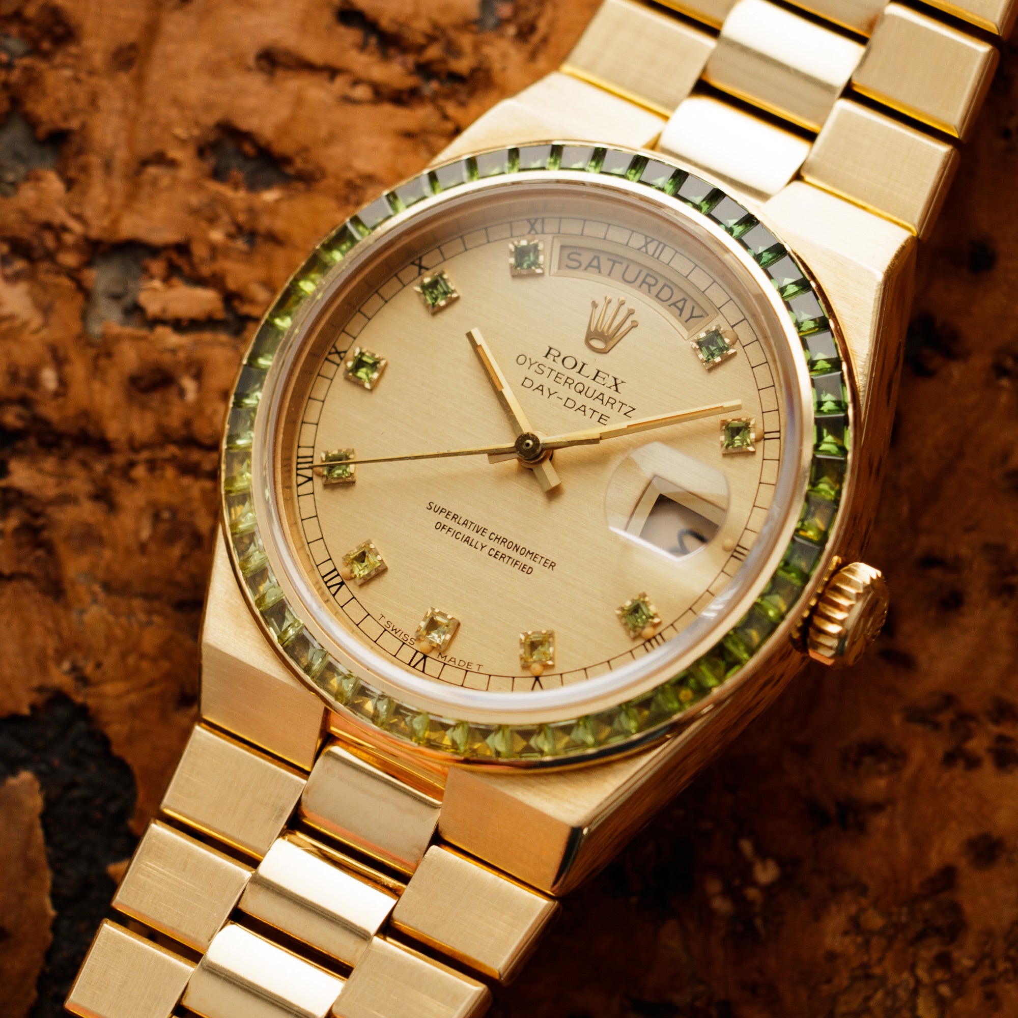 Rolex - Rolex Day-Date OysterQuartz Sapphire Watch Ref. 19158 - The Keystone Watches
