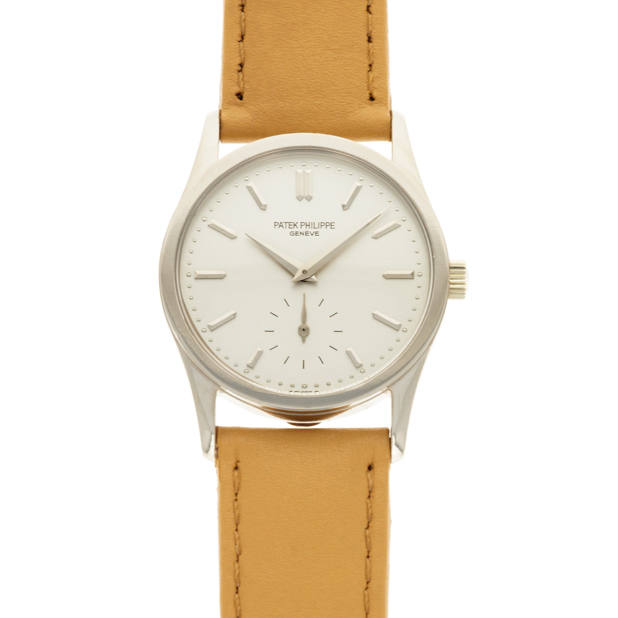 Patek Philippe - Patek Philippe White Gold Calatrava Watch Ref. 3796 - The Keystone Watches