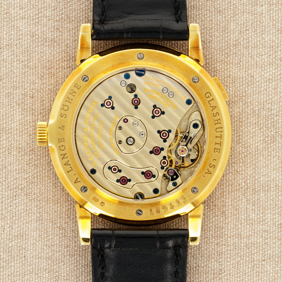 A. Lange & Sohne Lange 1 Yellow Gold Watch Ref. 115.021