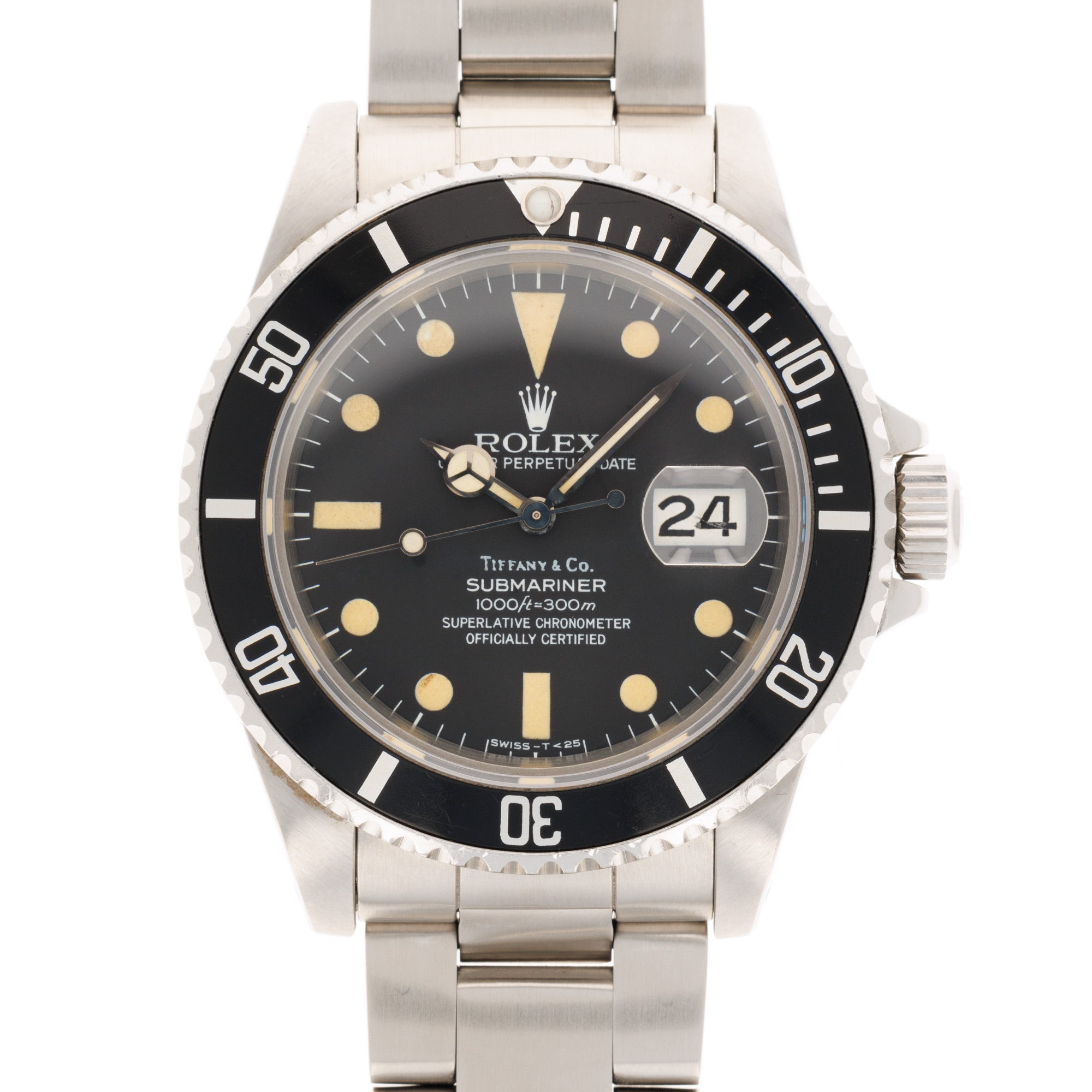 Rolex - Rolex Steel Submariner Ref. 16800, Retailed by Tiffany & Co. - The Keystone Watches