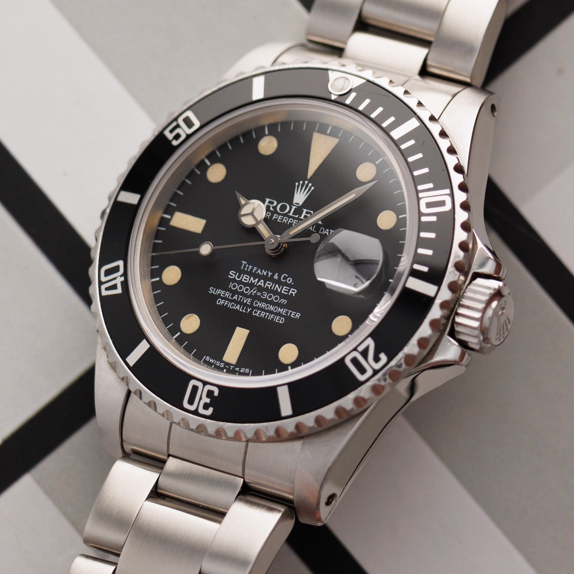 Rolex - Rolex Steel Submariner Ref. 16800, Retailed by Tiffany &amp; Co. - The Keystone Watches