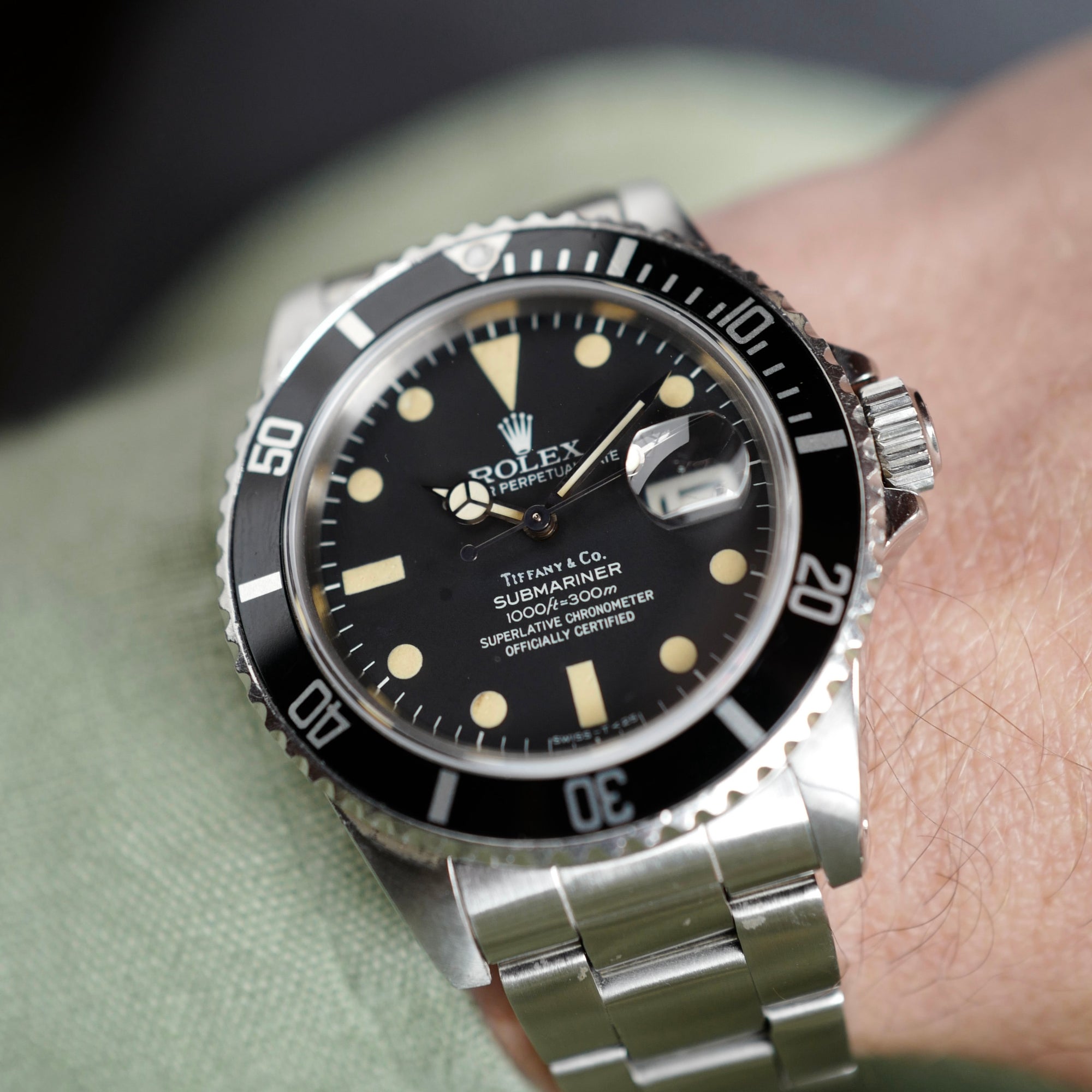 Rolex - Rolex Steel Submariner Ref. 16800, Retailed by Tiffany &amp; Co. - The Keystone Watches