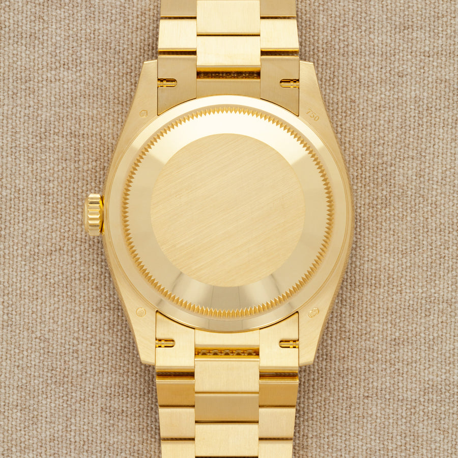 Rolex Yellow Gold Day-Date Rainbow Watch Ref. 128348