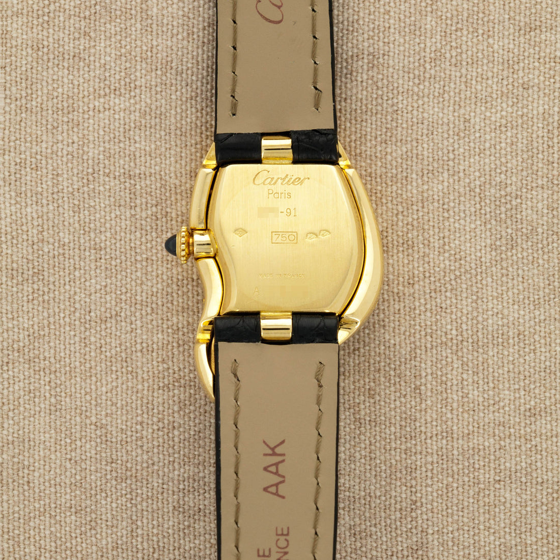 Cartier Yellow Gold Paris Crash 1991