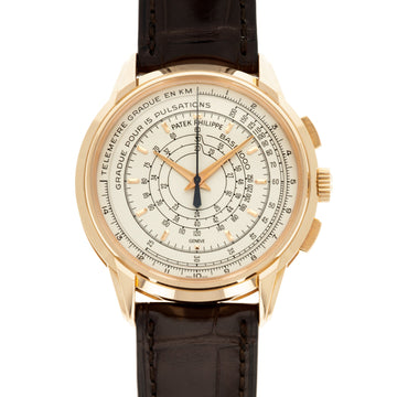 Patek Philippe Rose Gold Chronograph 175th Anniversary Watch Ref. 5975