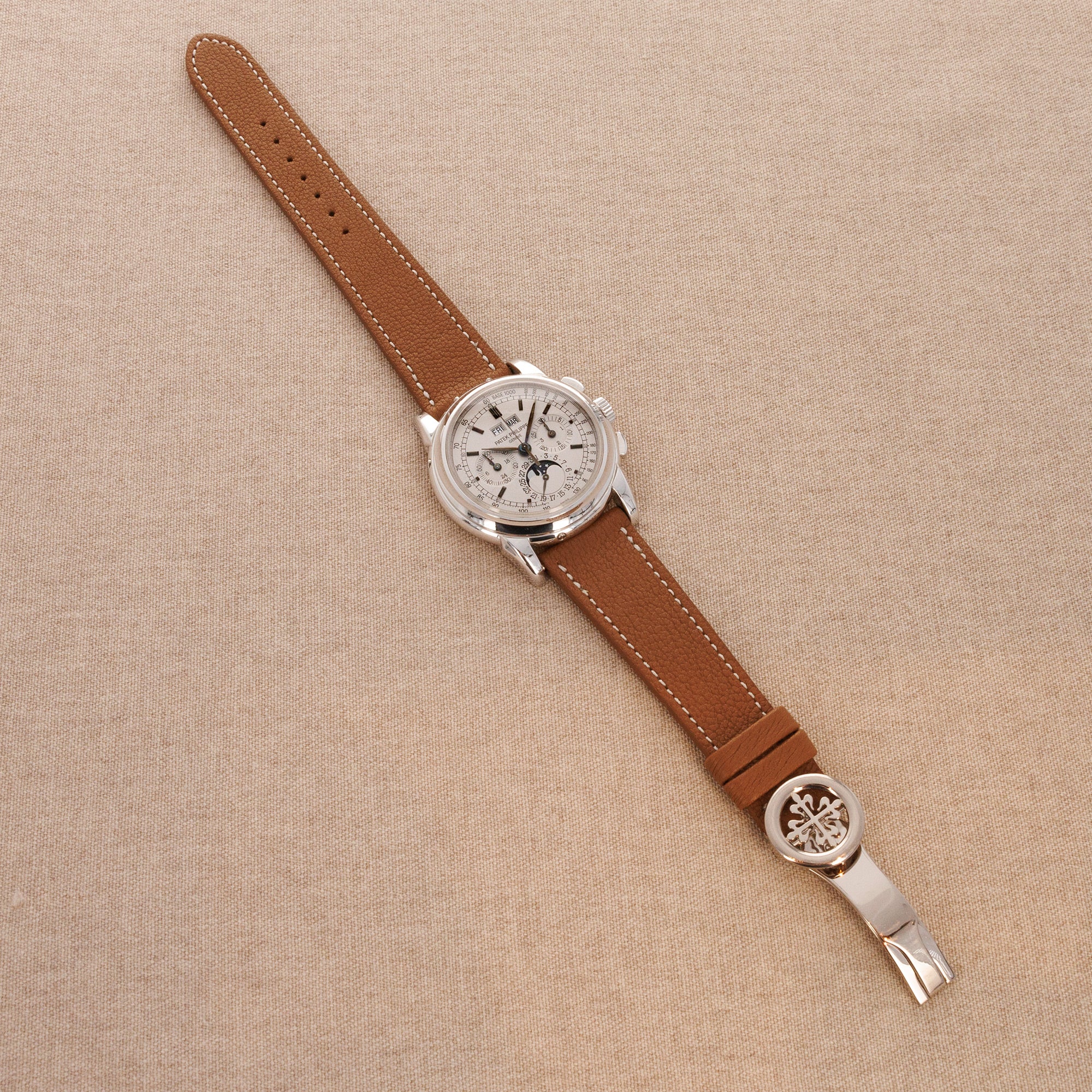 Patek Philippe - Patek Philippe White Gold Perpetual Calendar Watch Ref. 5970 - The Keystone Watches