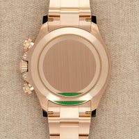 Rolex Rose Gold Cosmograph Rainbow Daytona Ref. 116595