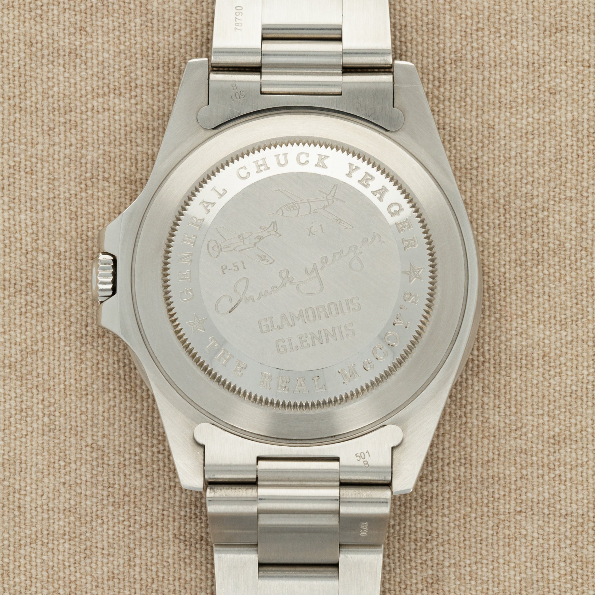 Rolex - Rolex Steel Chuck Yeager GMT-Master Ref. 16710 - The Keystone Watches