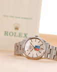 Rolex - Rolex Steel Dominos Air-King Ref. 5500 with Papers - The Keystone Watches