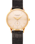 Patek Philippe - Patek Philippe Yellow Gold Calatrava Watch Ref. 3893 - The Keystone Watches