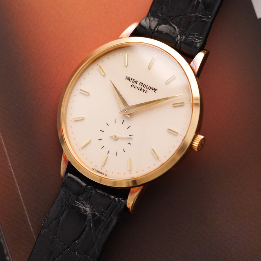 Patek Philippe Yellow Gold Calatrava Watch Ref. 3893