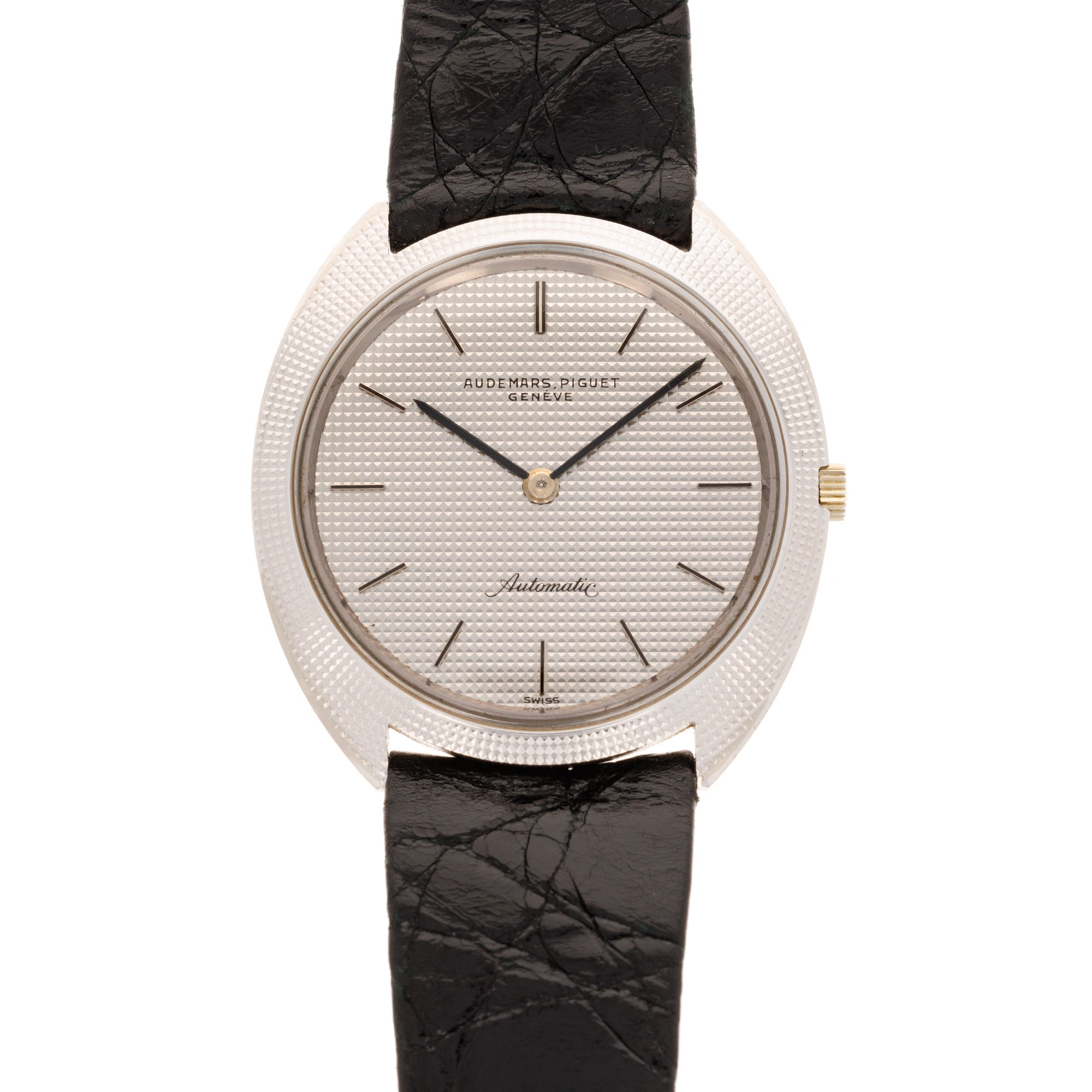 Audemars Piguet - Audemars Piguet White Gold Automatic Tonneau Watch - The Keystone Watches