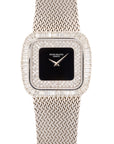 Patek Philippe White Gold Diamond & Onyx Watch Ref. 3625
