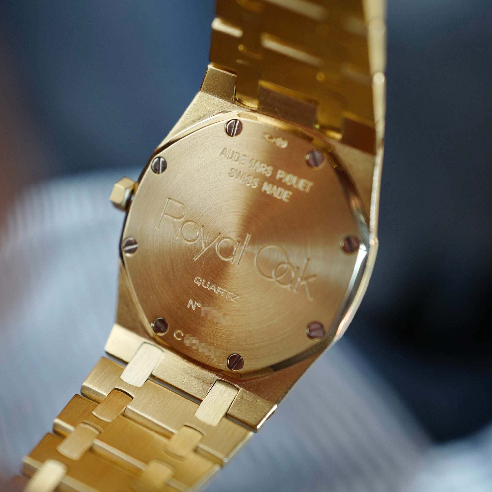 Audemars Piguet - Audemars Piguet Yellow Gold Diamond Royal Oak Ref. 56342BA - The Keystone Watches
