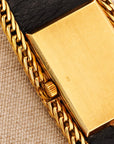 Patek Philippe Yellow Gold and Leather Bracelet Watch Ref. 4241
