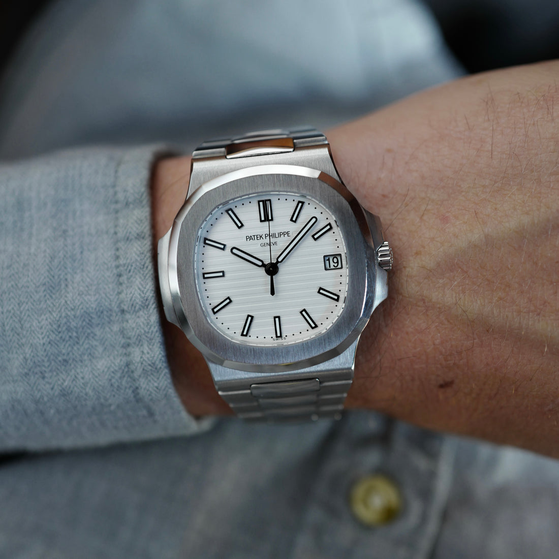 Patek Philippe Nautilus Complication S. Steel Watch