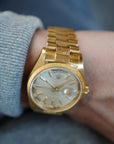 Rolex - Rolex Yellow Gold Bark Finish Day-Date Ref. 18078 with Ghost Dial (NEW ARRIVAL) - The Keystone Watches