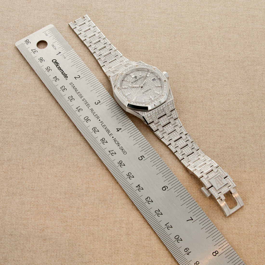 Audemars Piguet Royal Oak Automatic Diamond Watch 15452BC.ZZ.1258BC.01 for  Women
