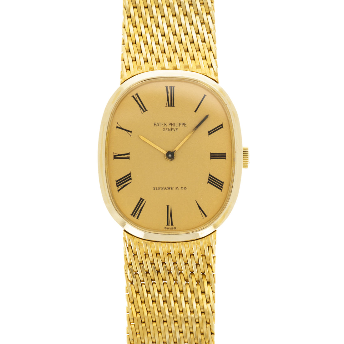 Patek Philippe Yellow Gold Ellipse Ref. 3548 Retailed by Tiffany & Co.