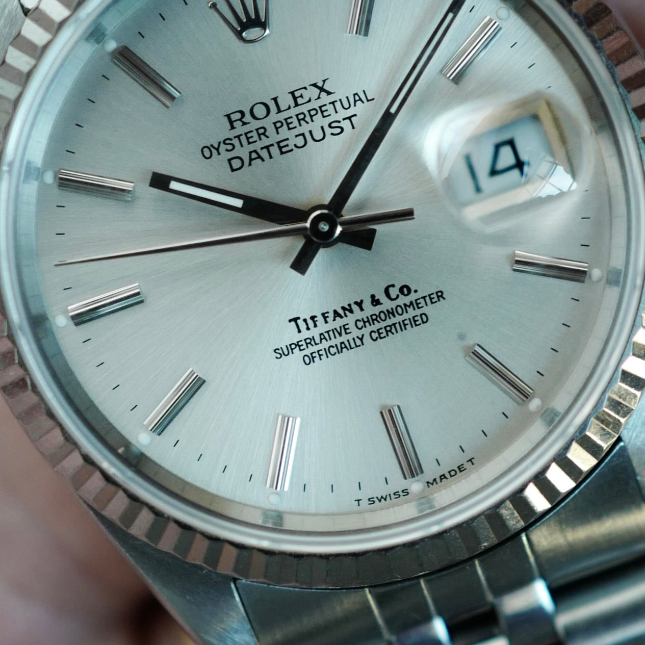Rolex Steel Datejust Ref. 16234, Retailed by Tiffany &amp; Co. (NEW ARRIVAL)