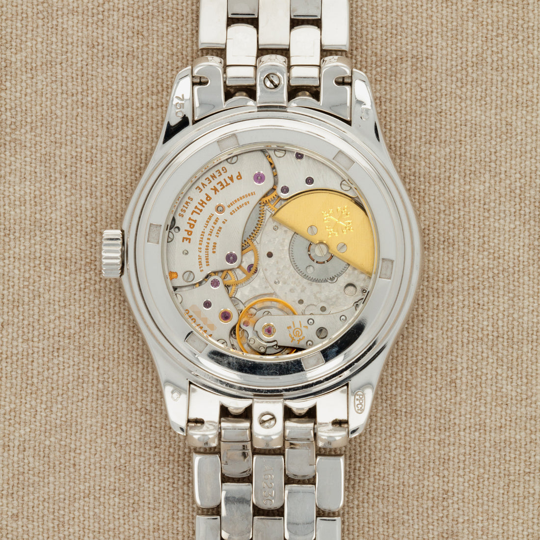 Patek Philippe White Gold Perpetual Calendar Watch Ref. 5136