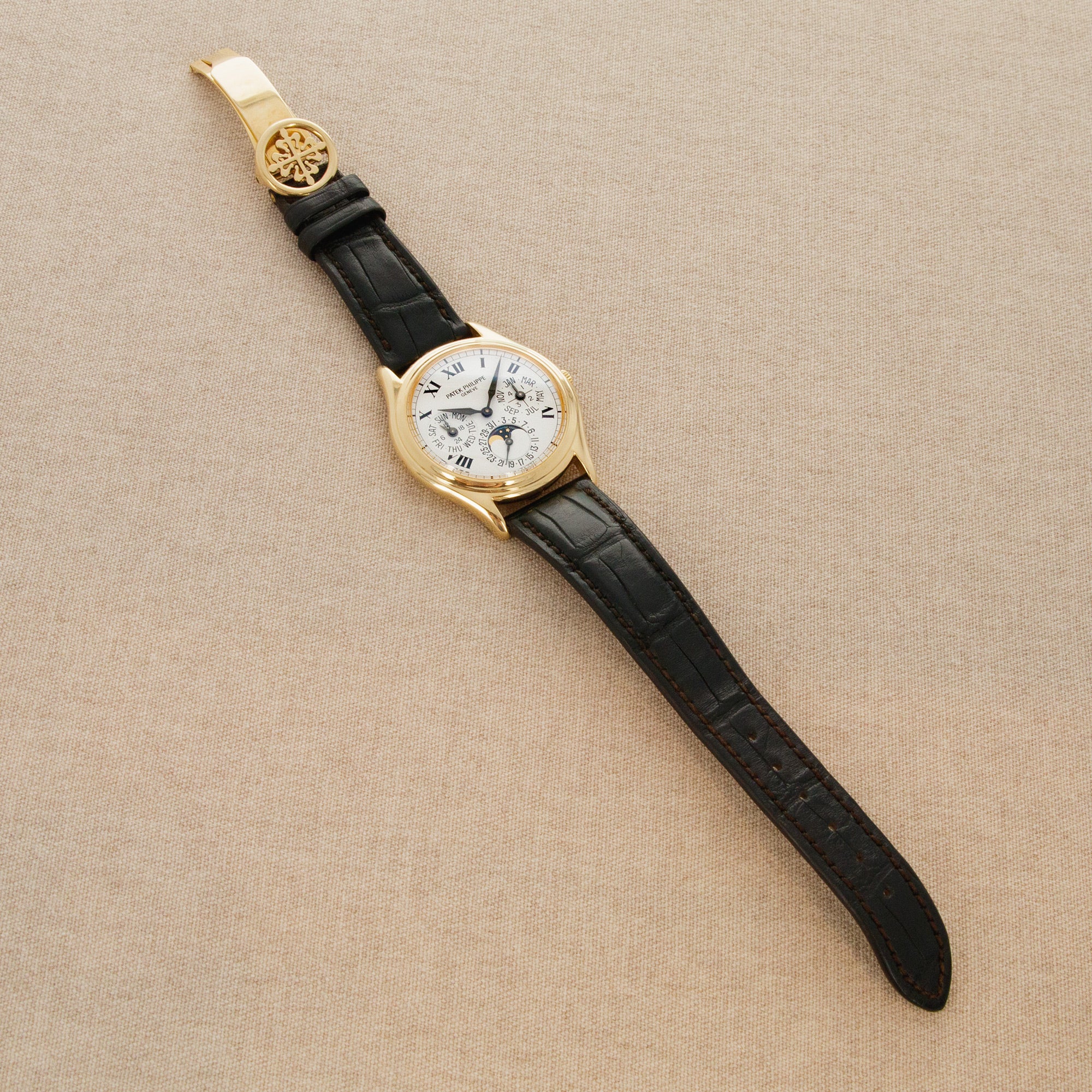 Patek Philippe - Patek Philippe Yellow Gold Perpetual Calendar Watch Ref. 3940 - The Keystone Watches