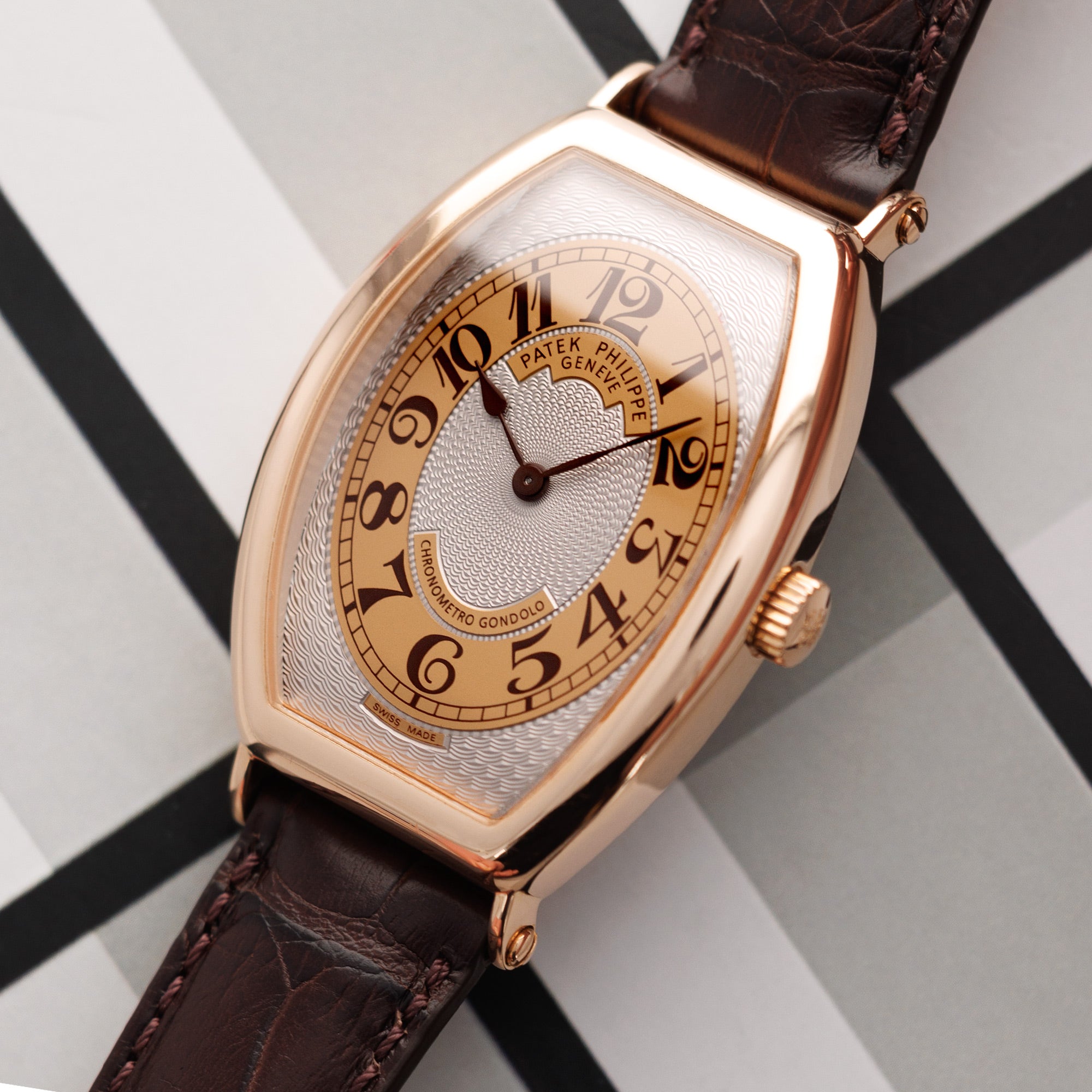 Patek Philippe - Patek Philippe Rose Gold Gondolo Watch Ref. 5098 - The Keystone Watches