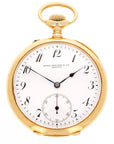 Patek Philippe - Patek Philippe Yellow Gold Pocket Watch - The Keystone Watches