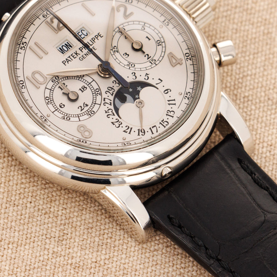 Patek Philippe Platinum Perpetual Calendar Split Seconds Chronograph Ref. 5004